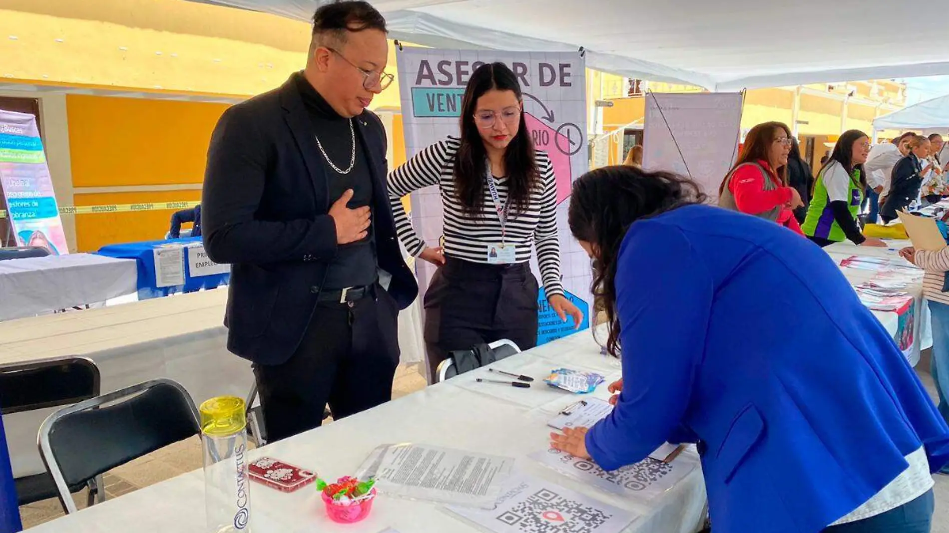 Feria del empleo de San Andres cholula